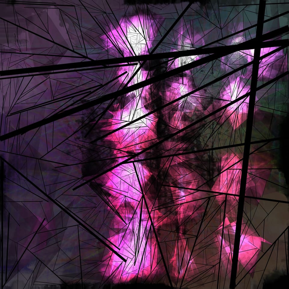 Fingerprint created from melodic violin